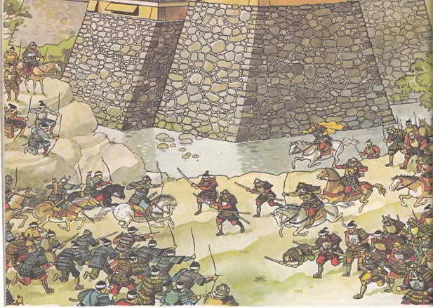 В 1467 г. в Японии разразилась гражданская война